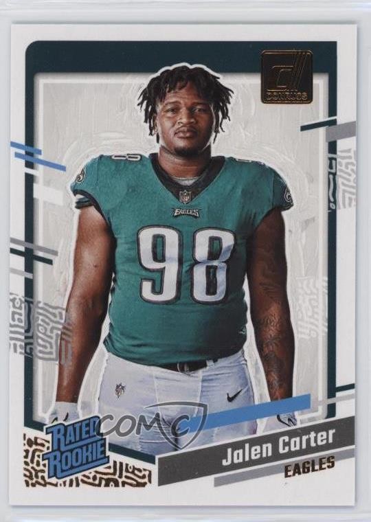 2023 Panini Donruss Rated Rookie Portrait Jalen Carter #5 0q37