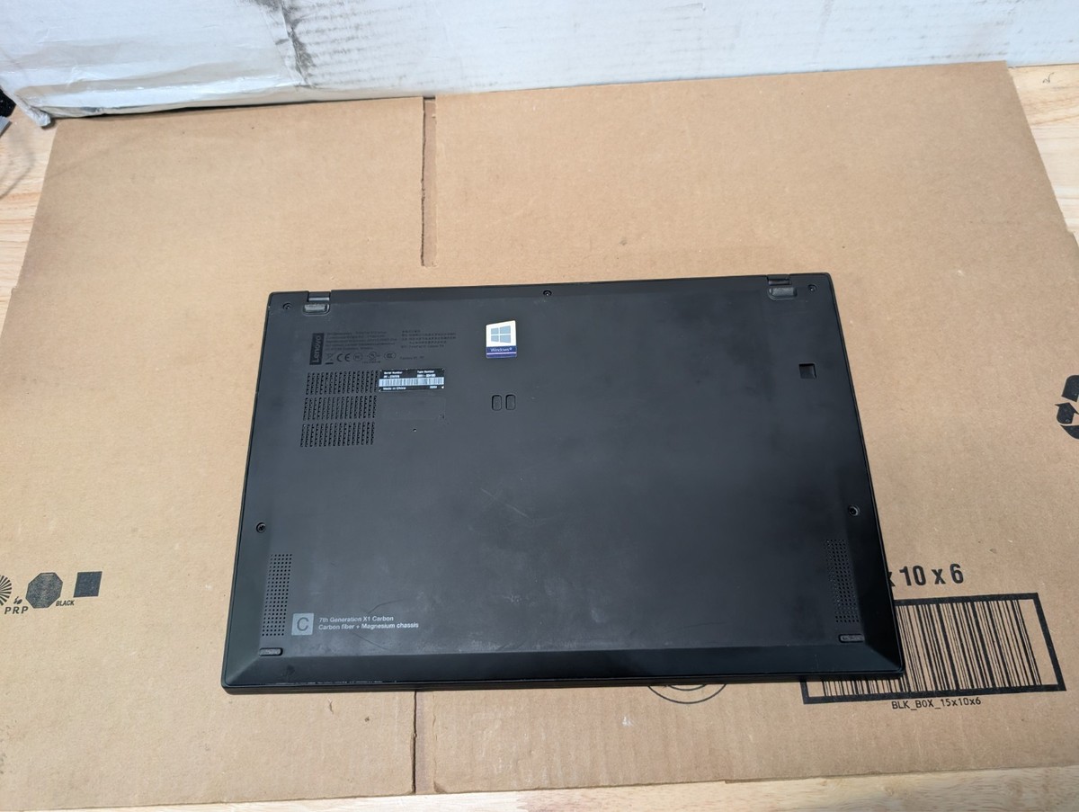 Lenovo ThinkPad X1 Carbon Gen 7 i7-10710U 16GB RAM 256GB SSD 