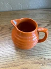 vintage bauer pottery pitcher bowls plates