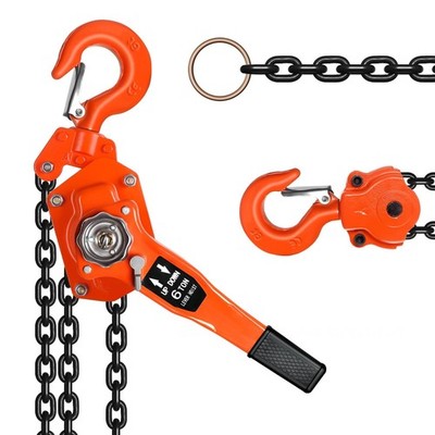 6Ton/13200Lbs Ratchet Lever Chain Hoist 10FT Manual Lever Hoist for Factory
