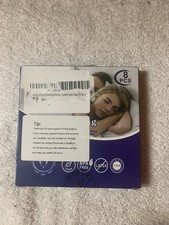 OHALEEP Anti Snoring Devices, Snore Stopper with Adjustable Magnet, M, White