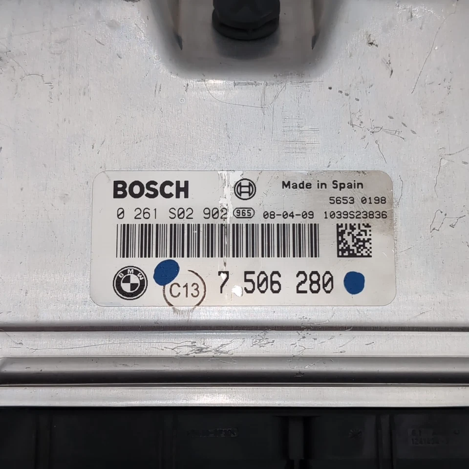 Módulo de control informático del motor BMW 760I 2003-2008 ECM OEM 7506280 Foto 4 de 4