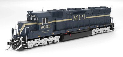 Broadway Limited HO 9812 EMD SD45, MPI 9005, Blue w/ Gold, Paragon4 Sound/DC/DCC