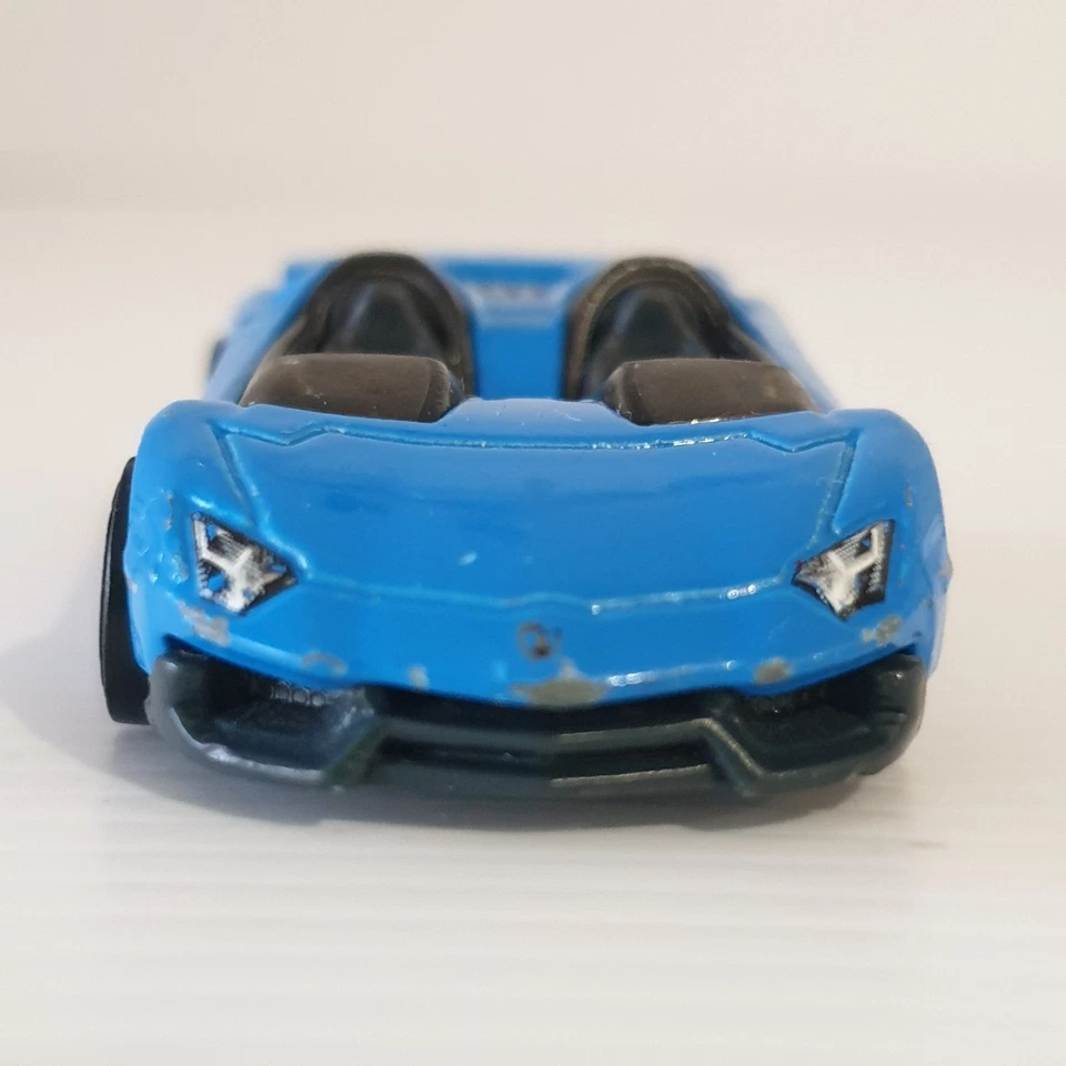 Light Blue 2013 Lamborghini Aventador J Hot Wheels Loose Diecast Car 1:64 - image 2 of 4