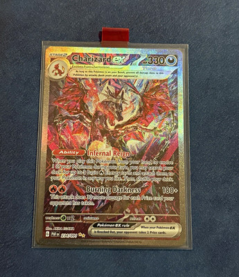 Pokémon TCG Charizard ex 234/091 SV Paldean Fates SIR FA Holo EN 330HP