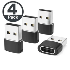 USB to USB-C Converter Adapter – Fast Charging & USB 2.0 Data Transfer