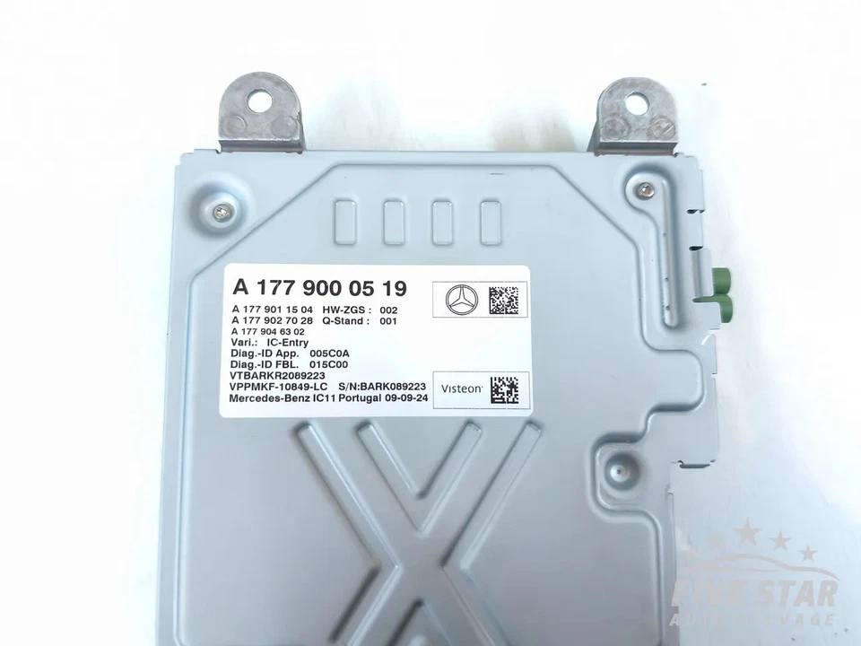 Mercedes-Benz EQB Instrument Cluster Control Module Unit EQB 250+ A1779000519 - Image 4 of 4