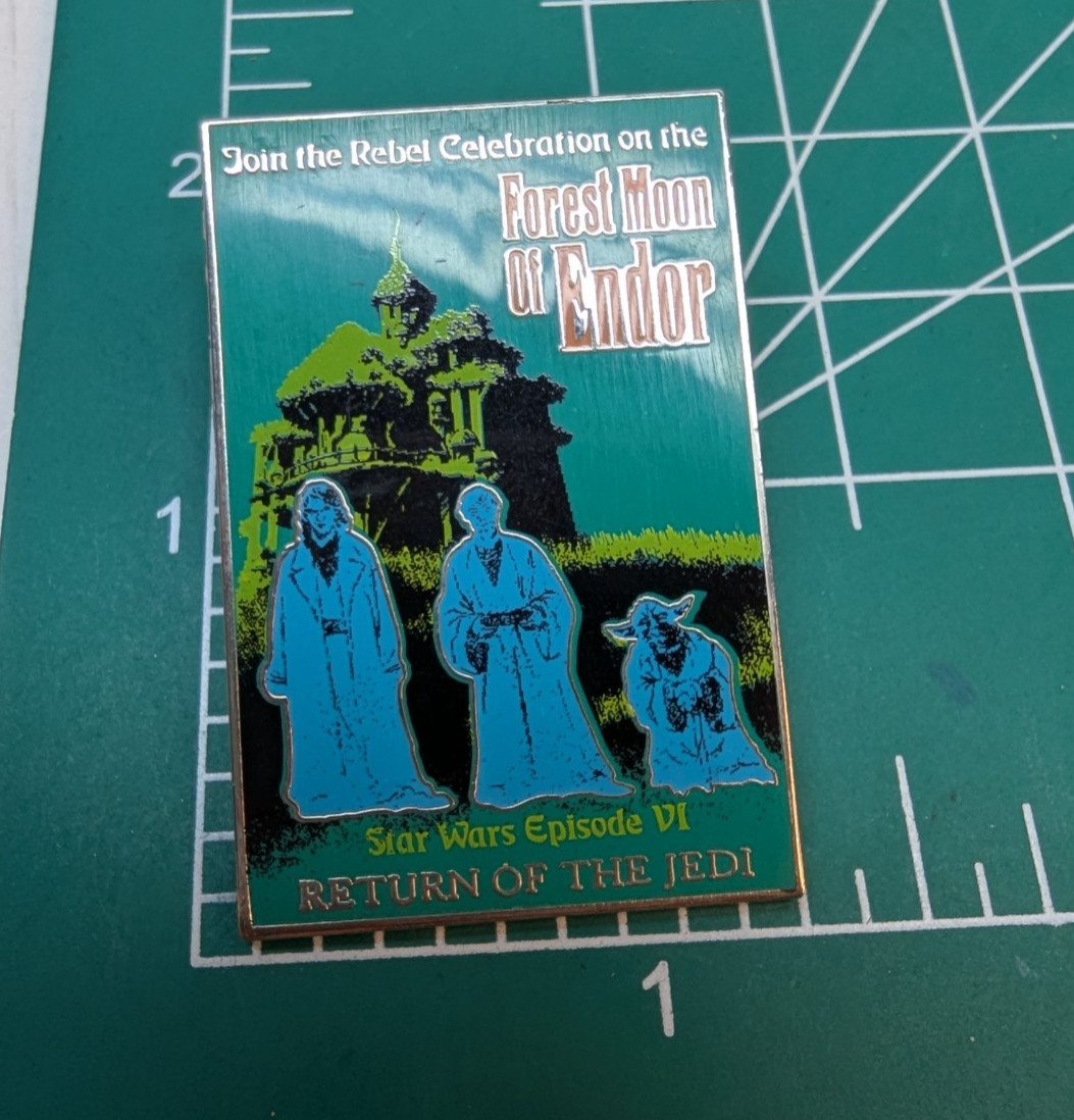 Star Wars Episode VI Forest Moon Endor Return Of The Jedi Enamel Pin 2016