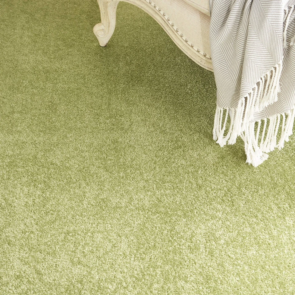 Green Rectangular Outdoor Rug 9 X 12 Low Pile Soft Durable Easy Clean Indoors... - Image 2 of 4
