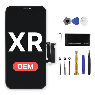 Genuine OEM Original iPhone XR Black LCD Replacement Screen Digitizer ''Grade A''