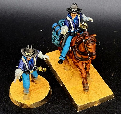Painted Characters of Western 7th Cavalry Regiment collection miniature - Picture 2 of 6