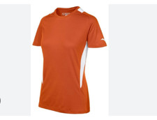 Mizuno Girls Crew Neck Jersey M 350965 Orange White
