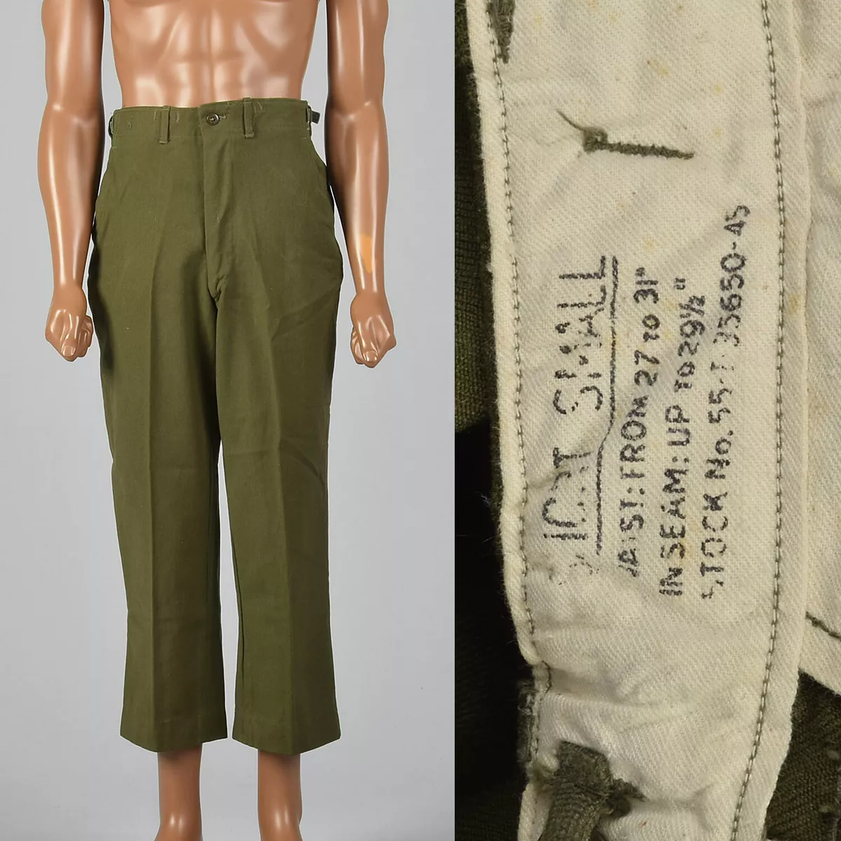 Pantalon homme 1950 cheap