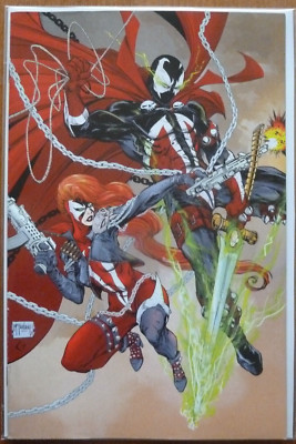 SPAWN #302 VIRGIN VARIANT..TODD McFARLANE..IMAGE 2019 1ST PRINT..VFN.SHE-SPAWN