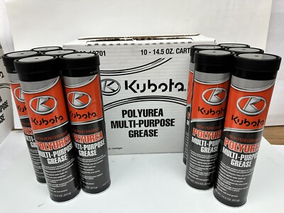 #ad #ad Kubota Polyurea Multi Purpose Grease NLGI #2 10 ct 14.5 oz. cartridges $56.00