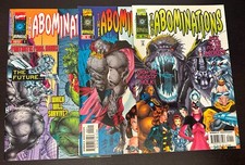 ABOMINATIONS #1-3 (Marvel Comics 1996) -- #1 2 3 -- FULL Set