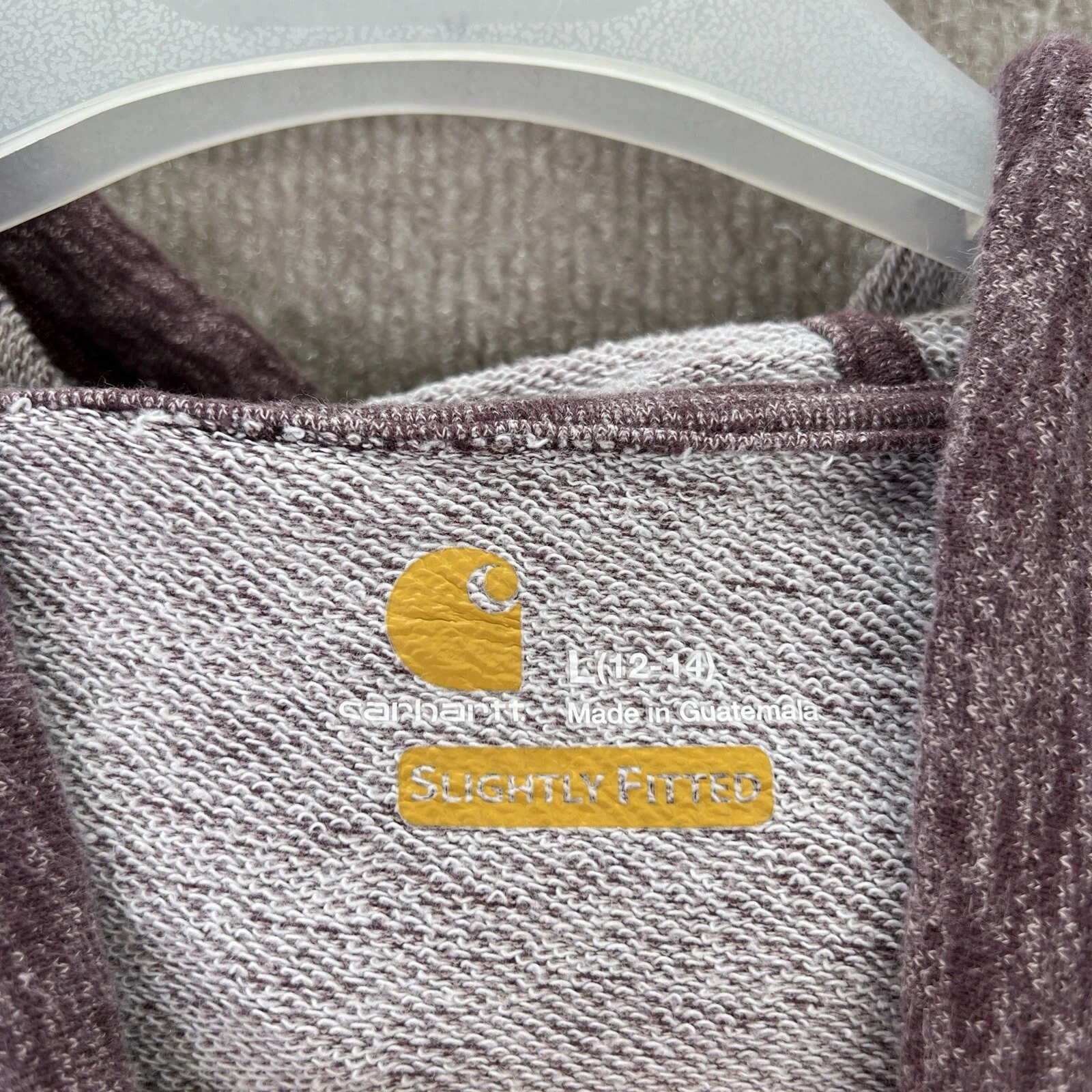 VETEMENTS Carhartt Felpa con Cappuccio Donna Taglia Large 12 14 Newberry Cowl Felpa 102481