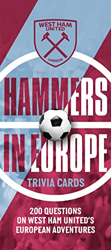 WEST HAM UNITED TRIVIA CARDS 4 - French Language Paperback NEW Fomum| Zacharia 2