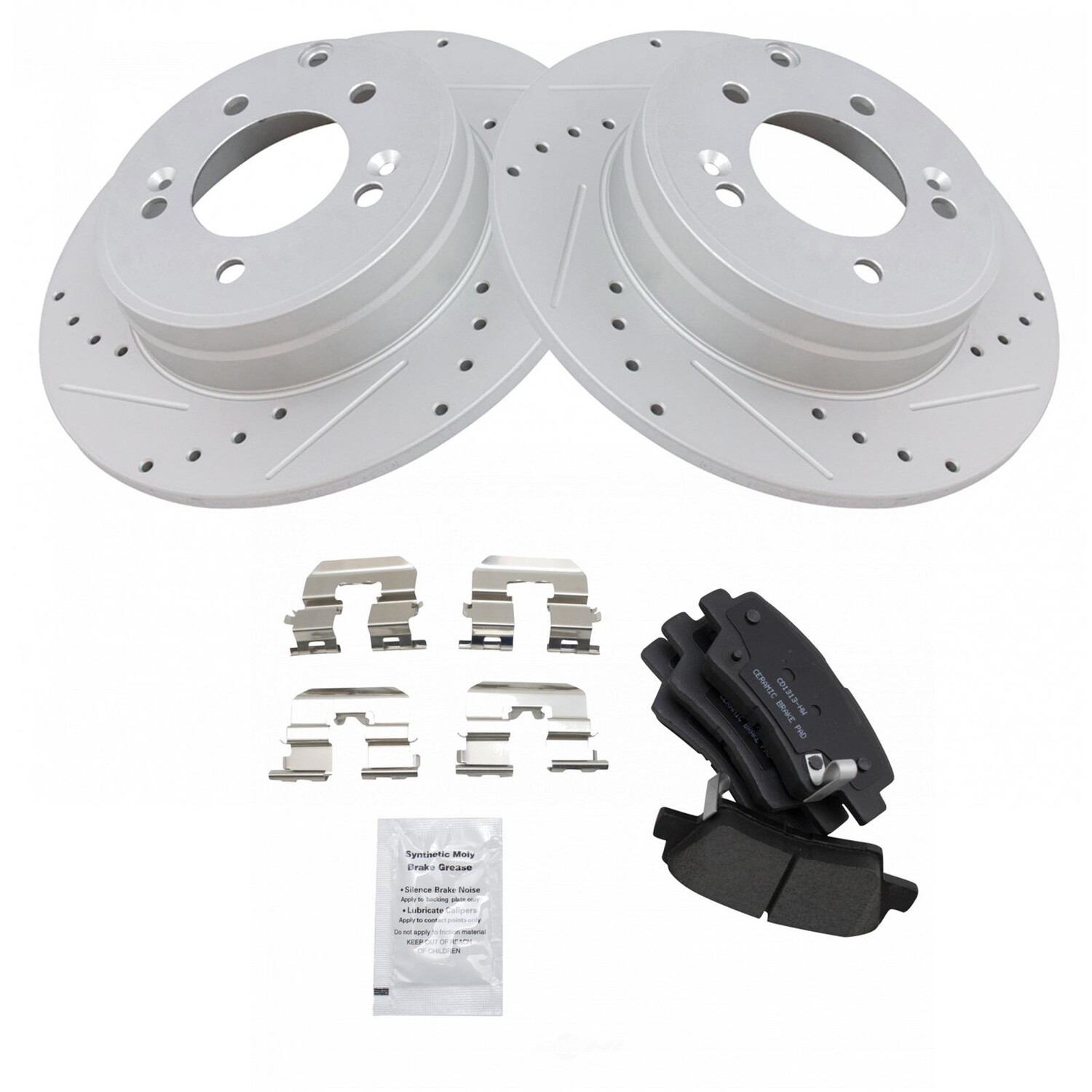 Disc Brake KitPerformance Ceramic Performance Brake Pad and Rotor Kit