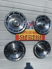 1969-74 Chevrolet Malibu Chevelle Nova Beautiful Oem 14 Hubcaps Set 4 Rare Nice