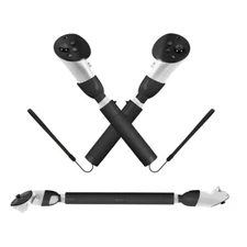 For Meta Quest 3 Game Lightsaber Stand Golf Game Extension Rod Extension Grip