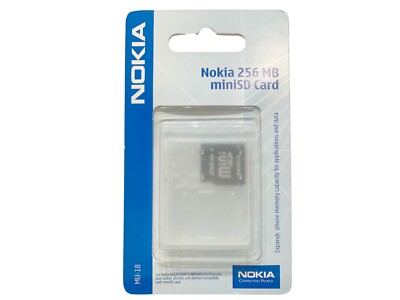 Nokia miniSD | 256 MB | MU-18 | NEU | Speicherkarte |