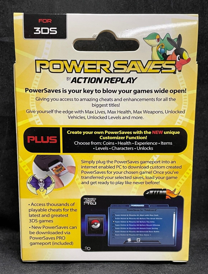 Datel Action Replay Power Saves Per Amiibo Con Power Tag - Versione UK, Usato Buone Condizioni
