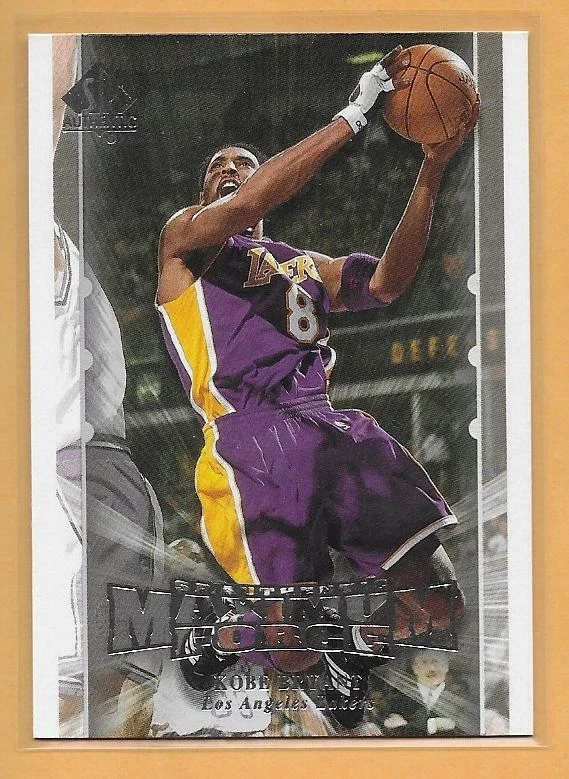 1999-00 Sp Authentic Kobe Bryant Maximum Force Insert | eBay