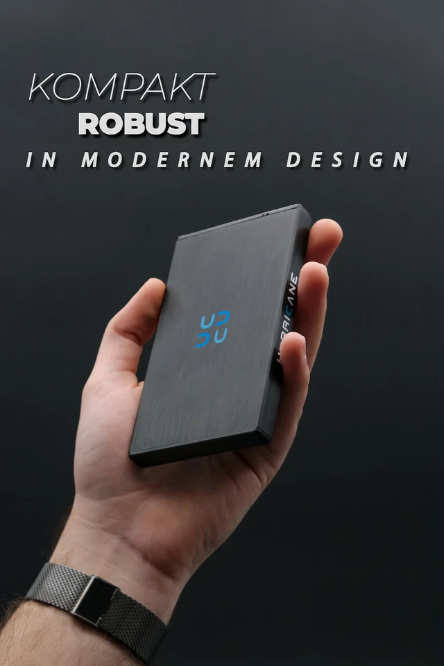 Hurricane Externe Festplatte 2,5" USB C 320GB 500GB 1TB 2TB TV Ps4 Ps5 Xbox - Bild 3 von 4