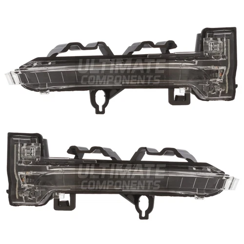 Mirror Indicators Skoda Octavia Mk4 NX Hatchback 2020-> Clear LED Wing Door Pair
