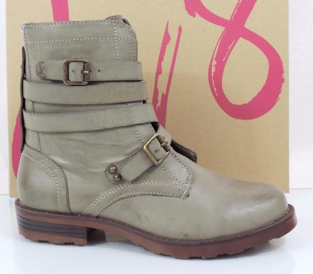 strappy combat boots