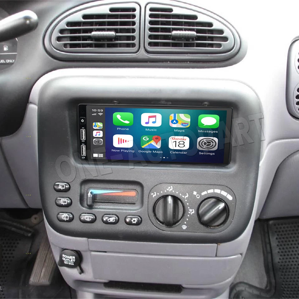 6,86-дюймовое автомобильное радио стерео для Dodge Grand Caravan 1987-2000 Android 13 CarPlay GPS - Изображение 4 из 4