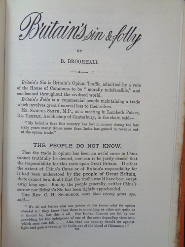 1904 CHINA PAST & FUTURE by HOLCOMBE + BRITAIN'S SIN & FOLLY by BROOMHALL ^ - Picture 8 of 15