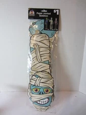 Vintage Old East Main Company Paper Jointed Halloween Mummy-44.5"-New-(A602A1)