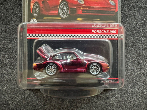 Hot Wheels Porsche 959 | RLC | Red | * With Official Porsche Label Included *