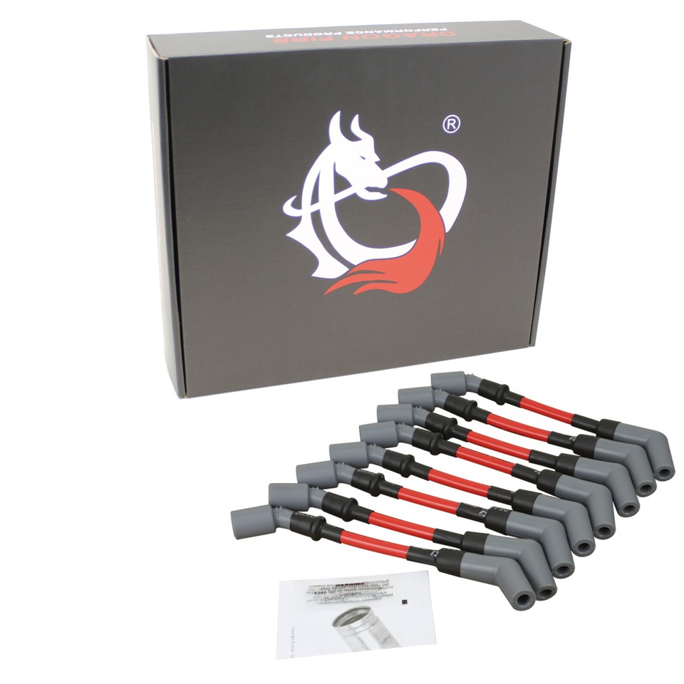 10mm Hi Heat Spark Plug Ignition Wires Set For LSX LS1 LS2 LS3 - Foto 2