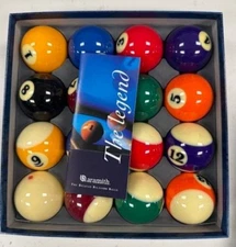 Super Aramith Pro Billiard Pool Ball set 2 1/4"