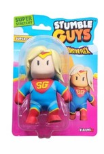 Stumble Guys Figure Monster Flex Super Gal Super Stretchy Toy - Diramix - New
