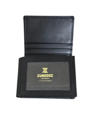 ZUNDOOZ London PocketFit Leder-Geldbörse mit Dreifachfaltung für Herren