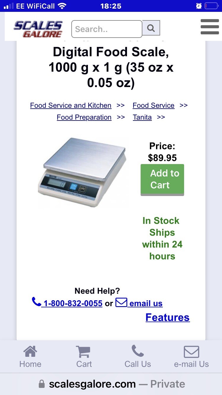 Tanita digital scales eBay