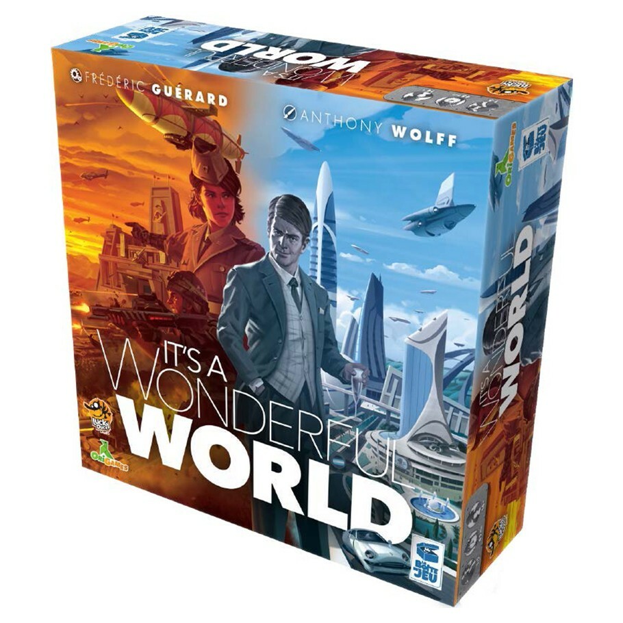 It's a Wonderful World Board Game by Lucky Duck Games LKYIWW-R01-EN