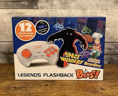 Legends Flashback Blast Space Invaders & 12 More Classic Games Wireless ~ New