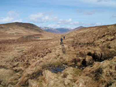 Photo 6x4 Looking north on the path to Beinn Eibhinn Allt Cam/NN4477 Loo c2009