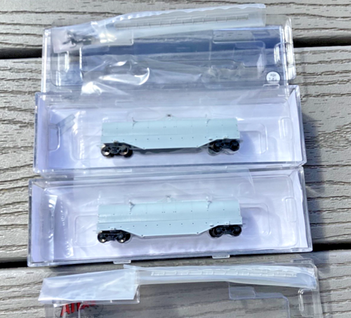 2 ATLAS N Scale 1/160 42' Coil Steel Cars Undecorated w/ Metal Wheels # 50000837 - Picture 18 of 22