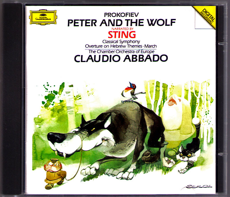 Claudio ABBADO & STING: PROKOFIEV Peter and the Wolf Classical