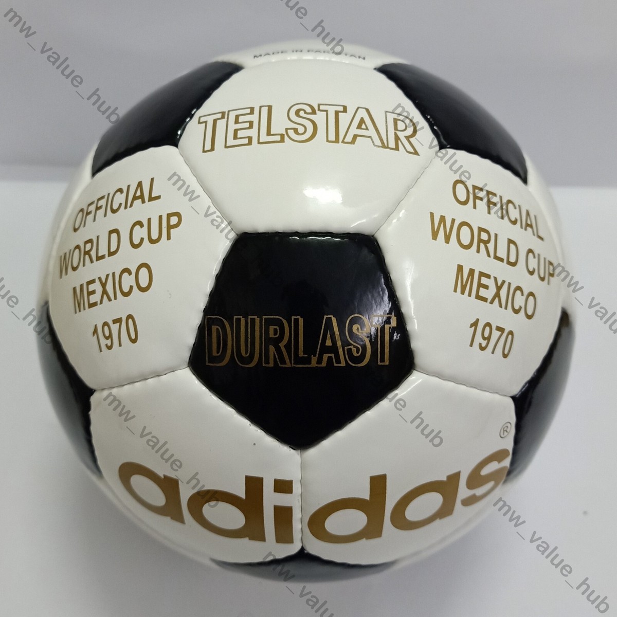 Adidas Telstar Durlast FIFA World Cup Mexico 1970 Soccer