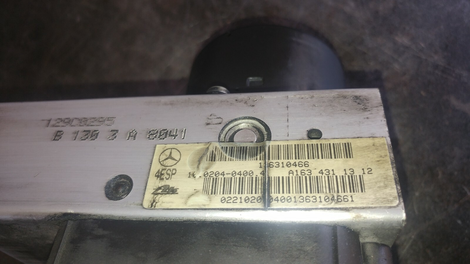 03-06 MERCEDES Ml320 ABS Anti Lock Brake Pump Control Module OEM  