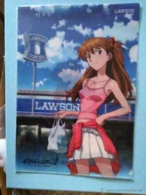 evangelion eva clear file folder