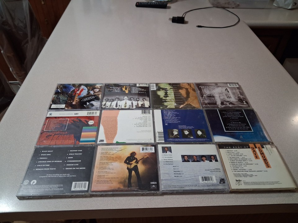 Brit Rock cd lot/12 Deep Purple,Genesis,Rainbow,the Alarm,Mike ...
