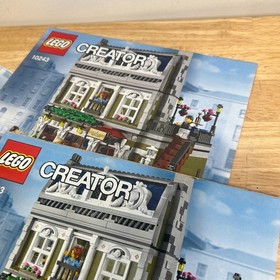 Lego 10243 Creator Expert Parisian Restaurant Instruction Manuals Only
